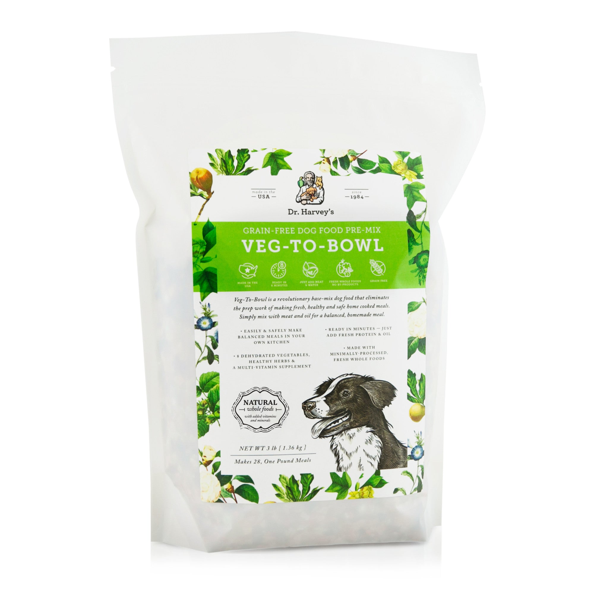 Veg-To-Bowl - Grain-Free Dog Food Pre-Mix