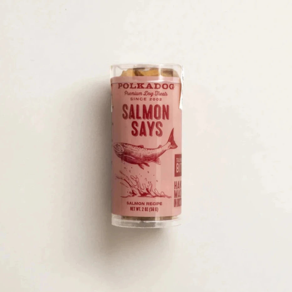 Salmon Says Bits Mini Tube Treats