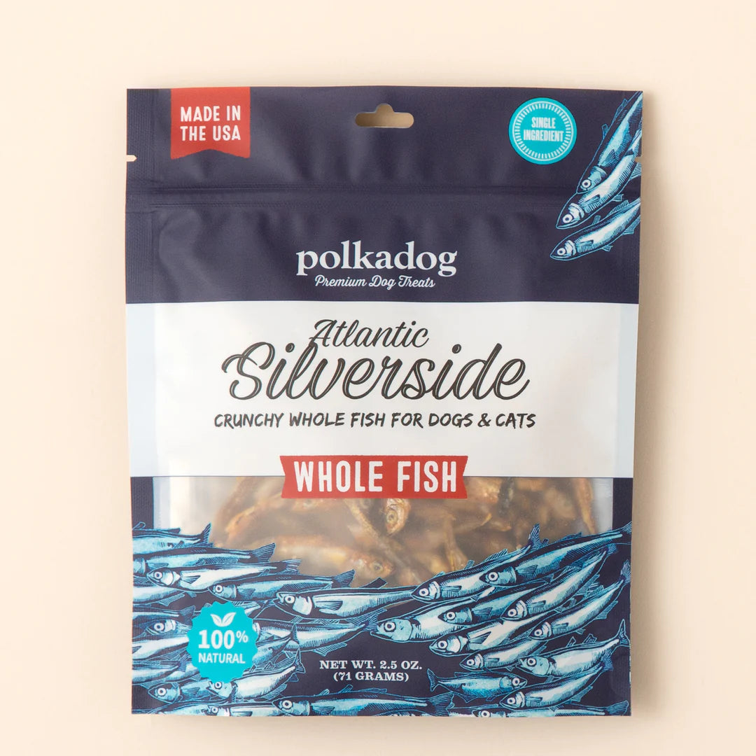 Atlantic Silverside Whole Fish Treats