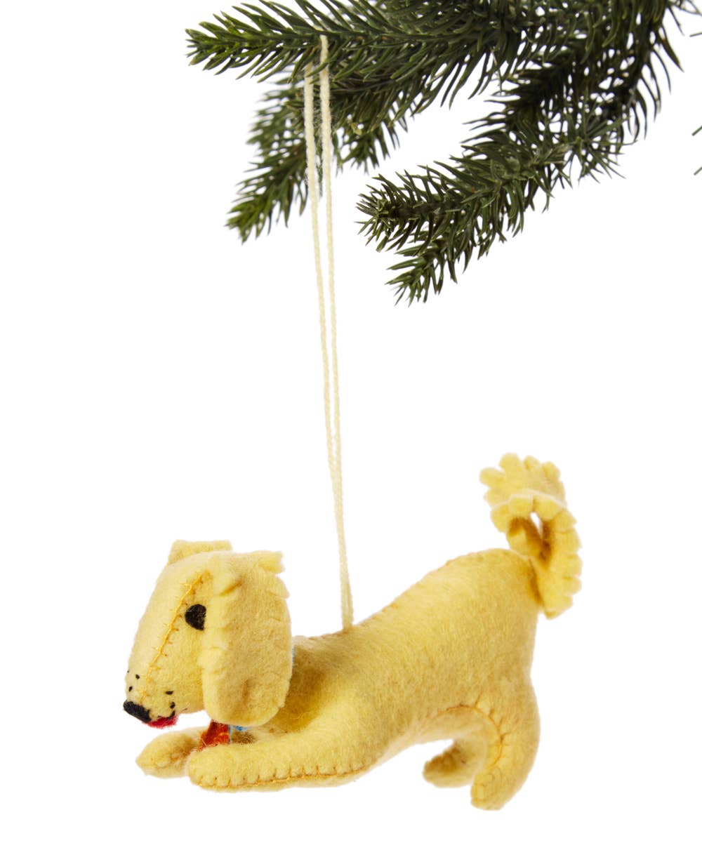 Golden Lab Ornament