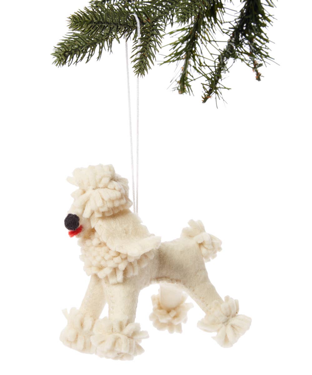 Poodle Ornament