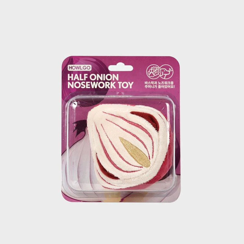 Half Onion Nosework Toy