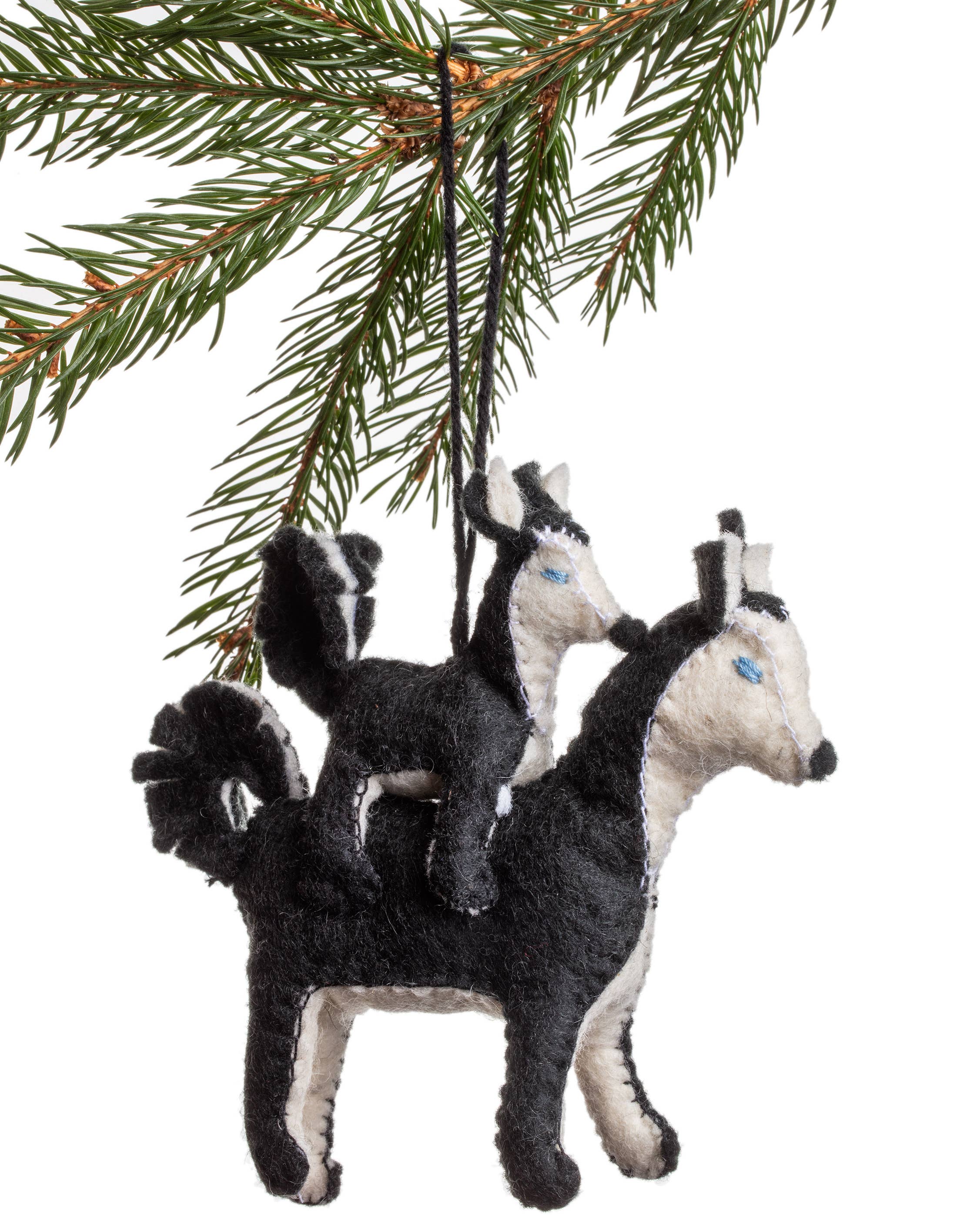 Siberian Husky Ornament