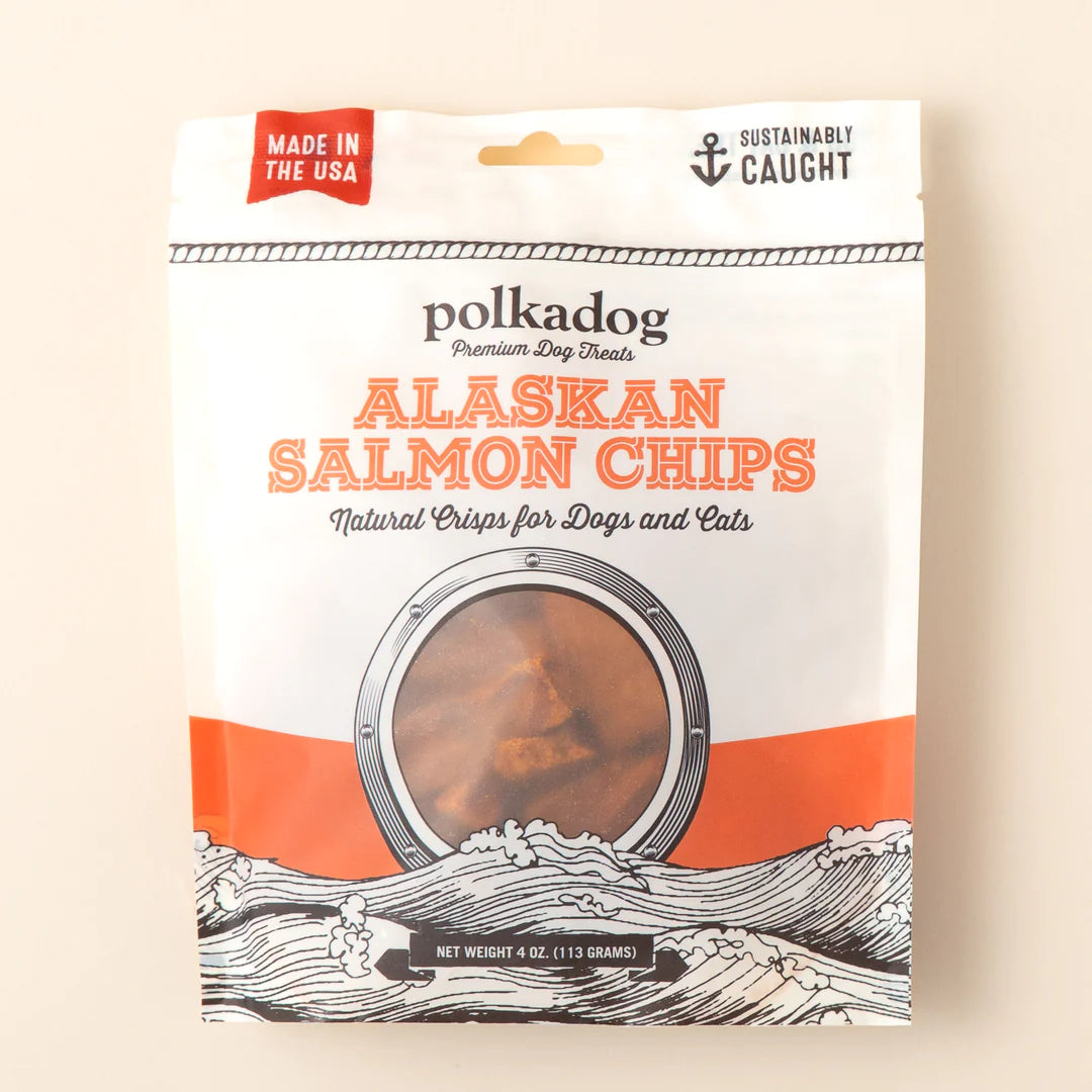 Alaskan Salmon Chips Treats