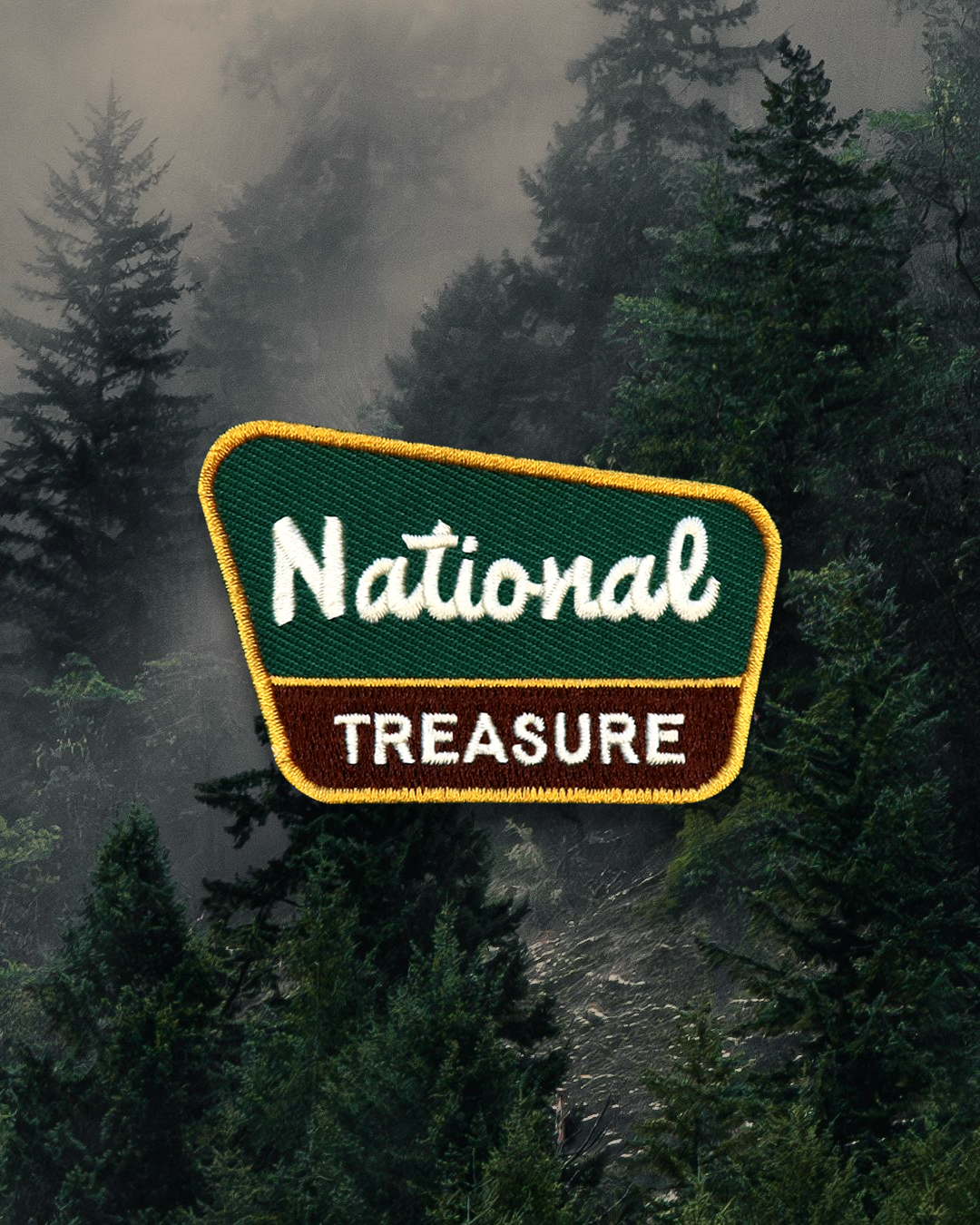 National Treasure Iron-On Patch