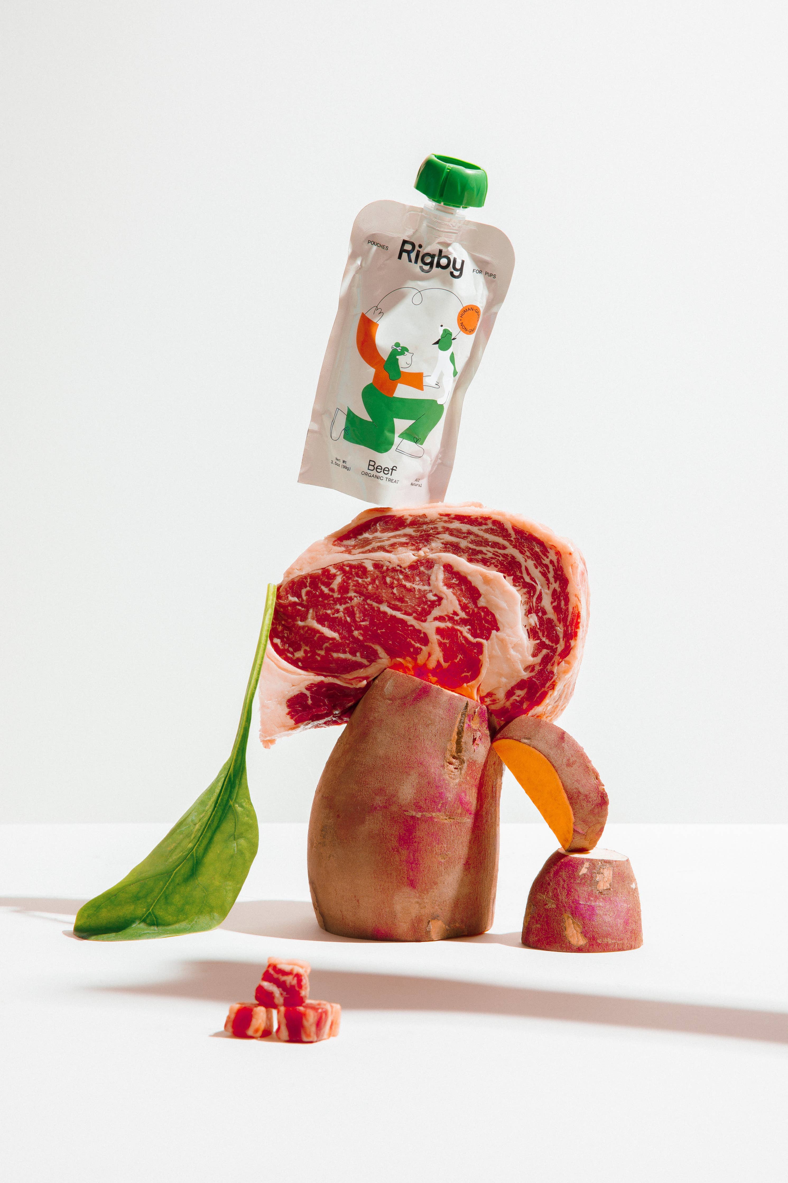 Organic Beef Squeeze Pouch