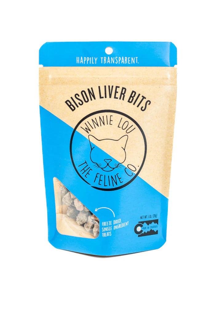 Bison Liver Bits Cat Treats