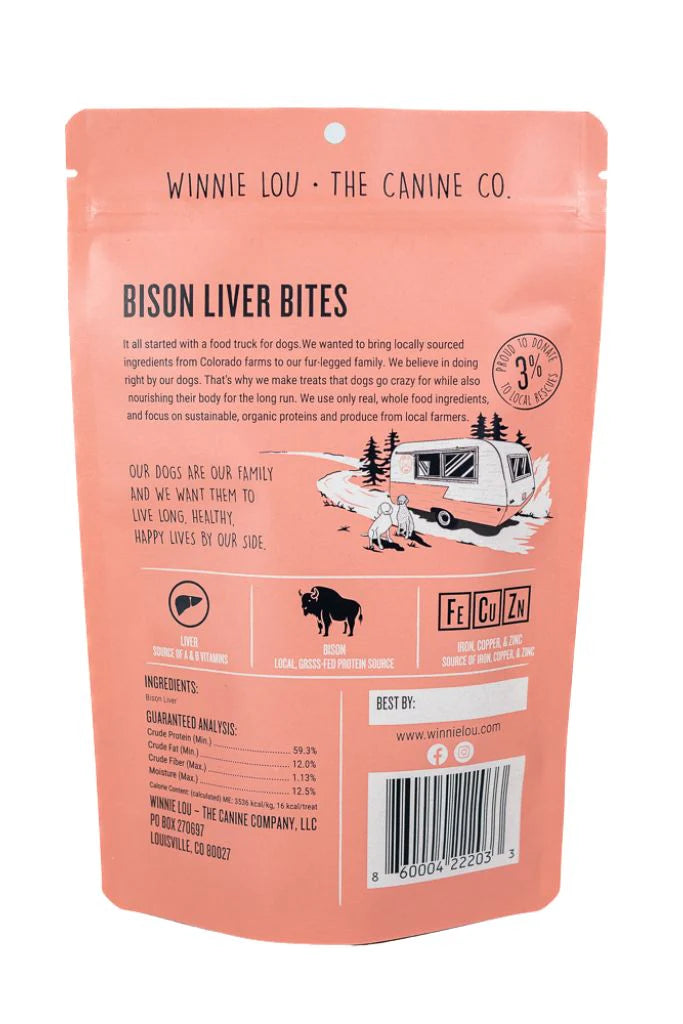 Bison Liver Bites