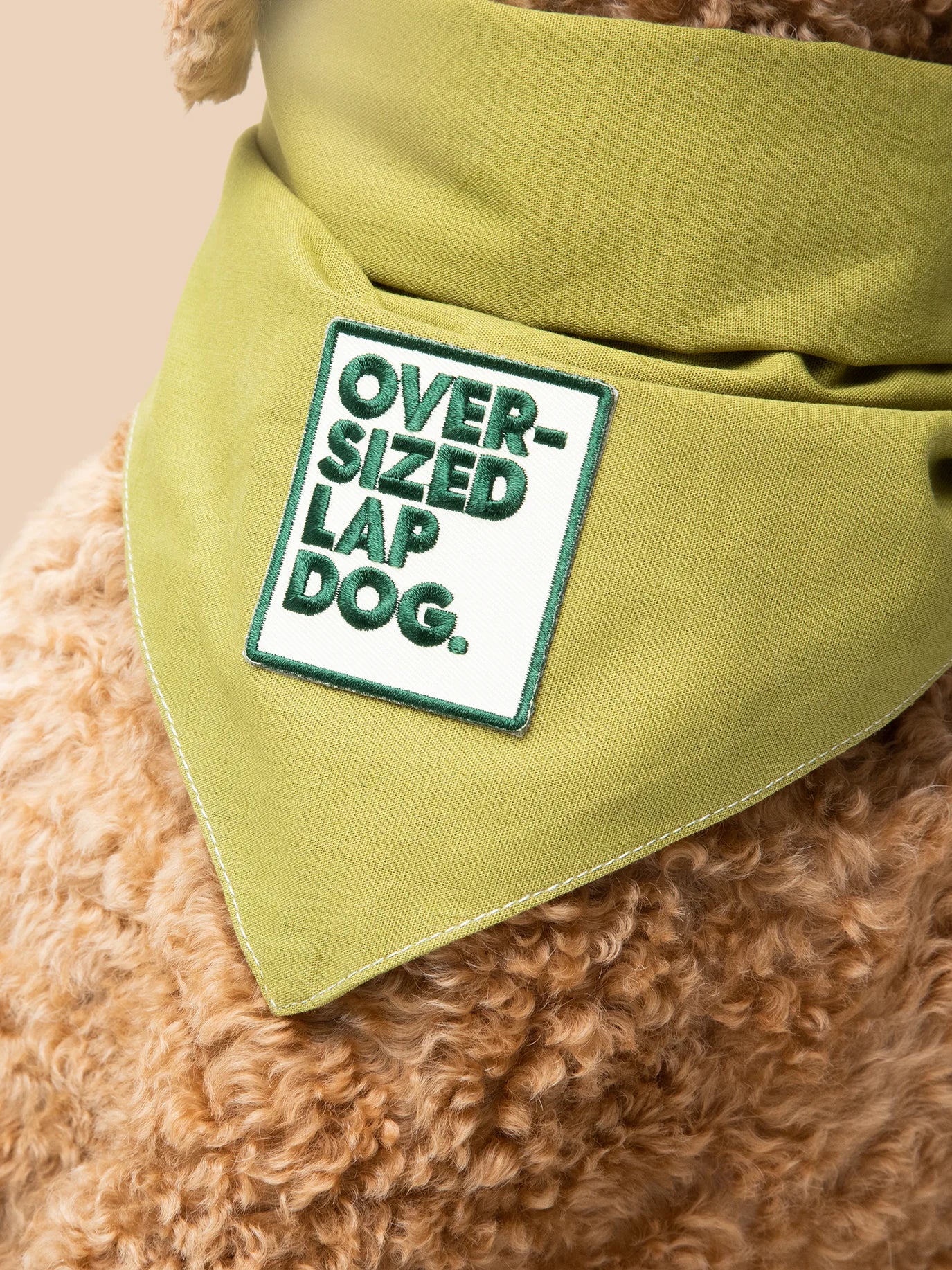 Oversized Lap Dog Iron-on Patch