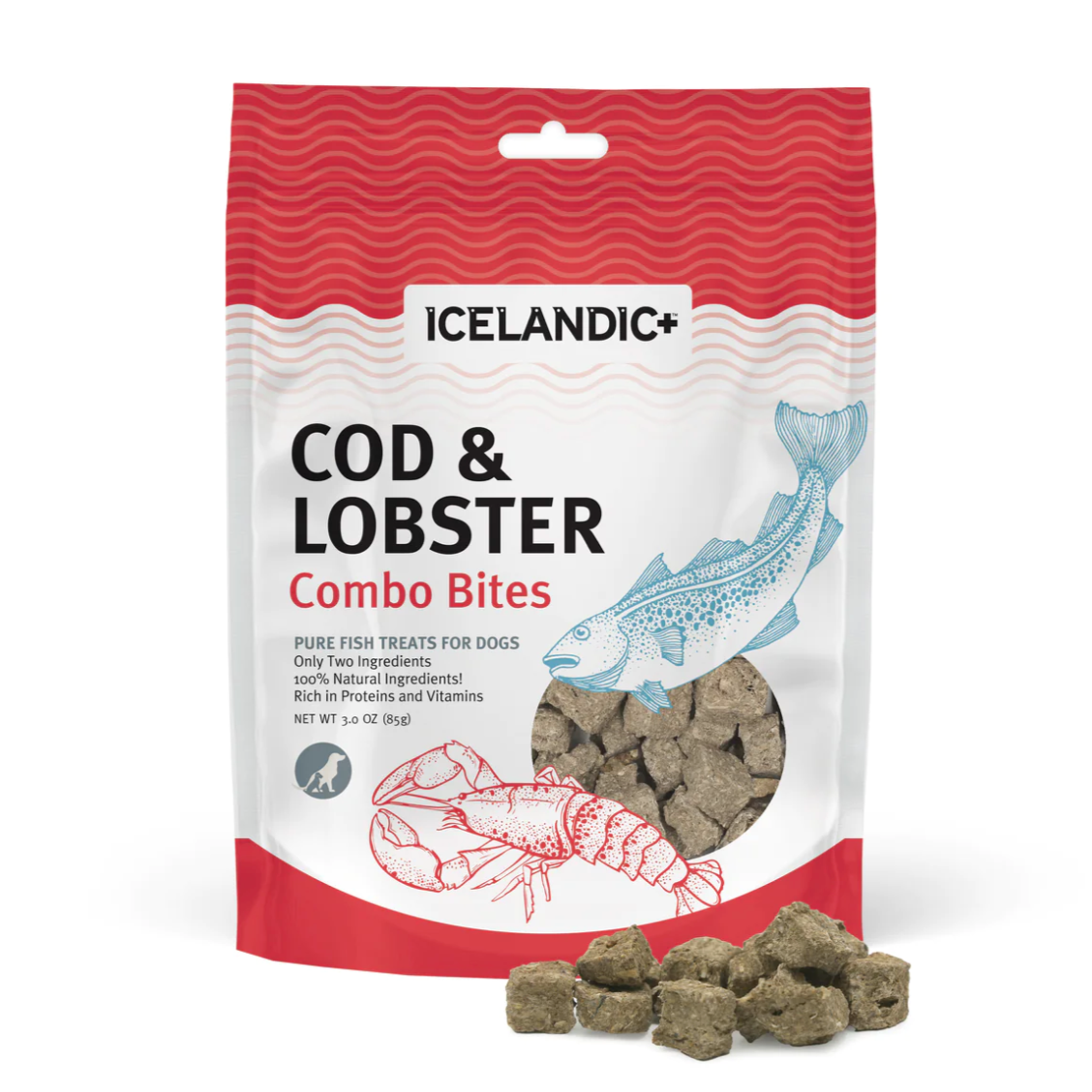 Cod & Lobster Combo Bites Fish Dog Treats