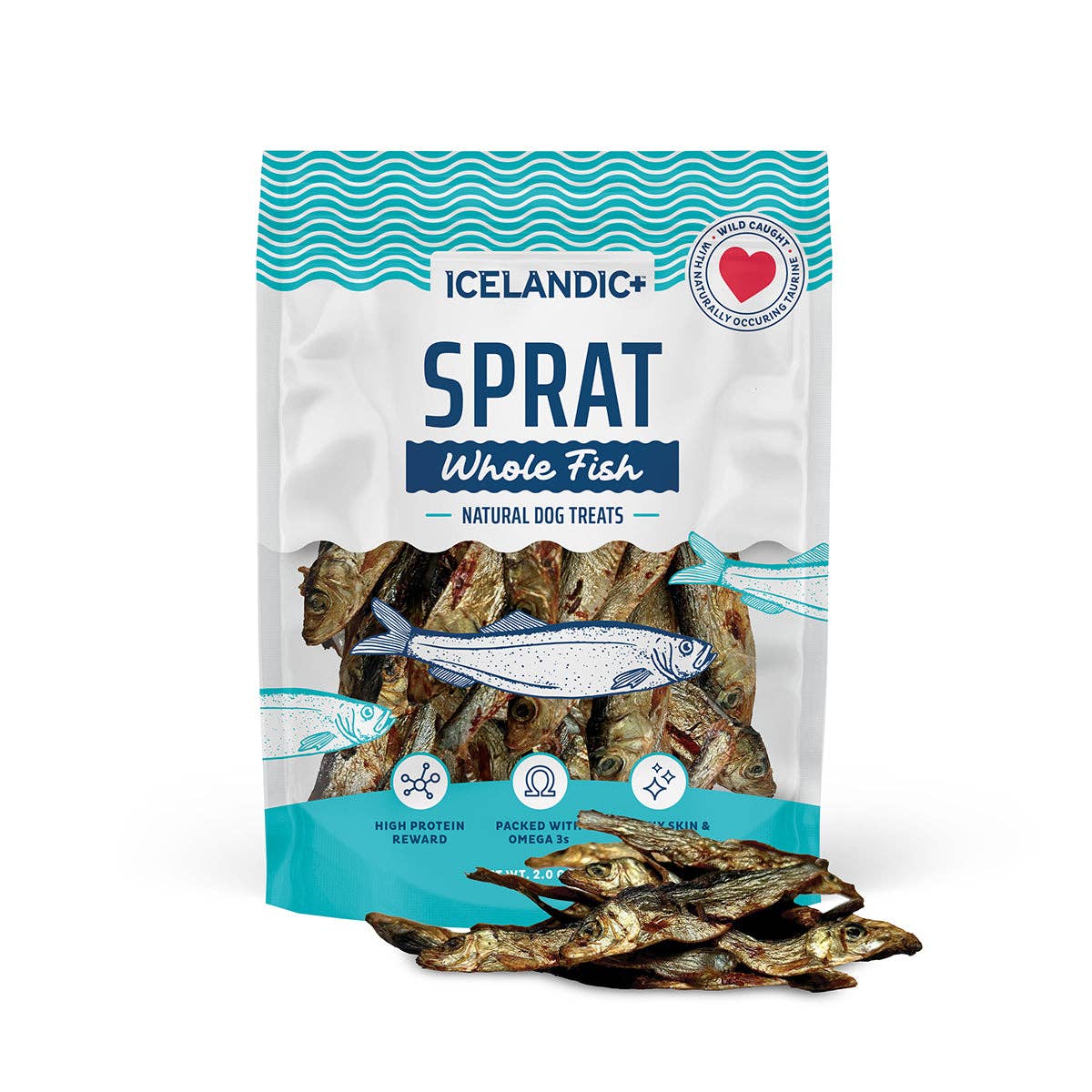 Sprat Whole Fish Dog Treats