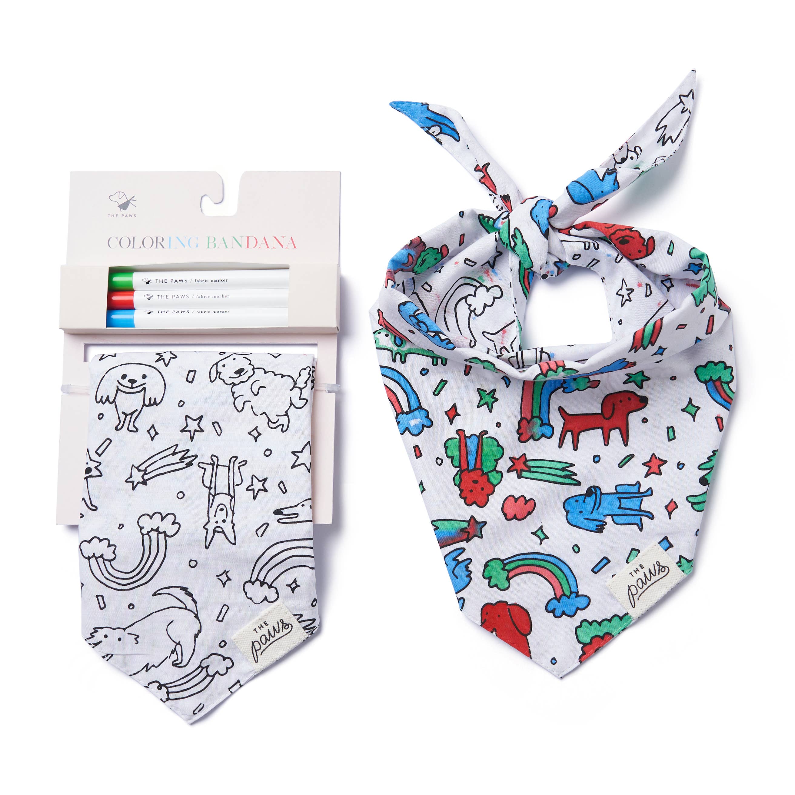 Coloring Bandana for Kids and Adults 