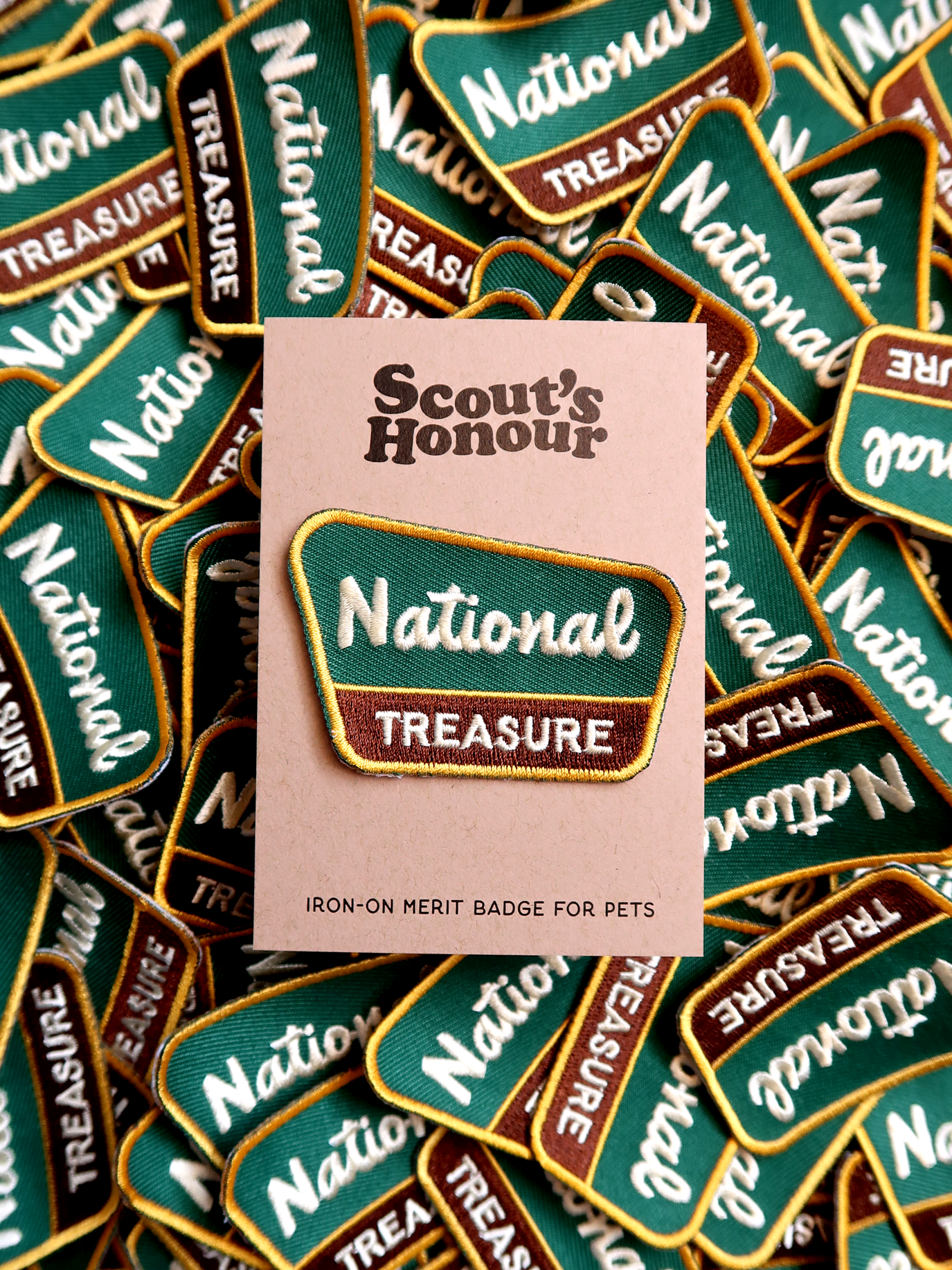 National Treasure Iron-On Patch