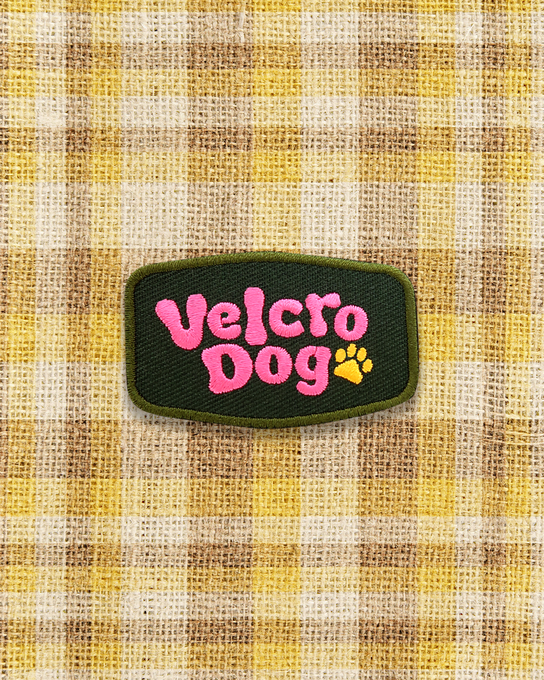 Velcro Dog Iron-On Patch