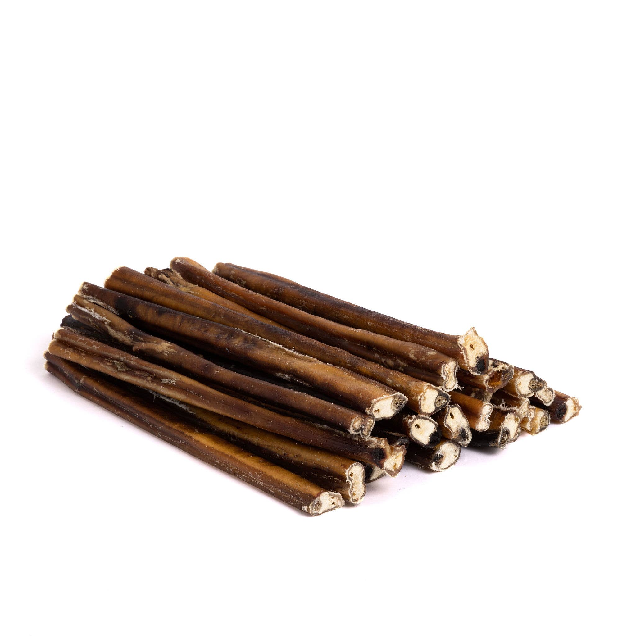 Straight Bully Sticks - 12" Thick - Very Low Odor