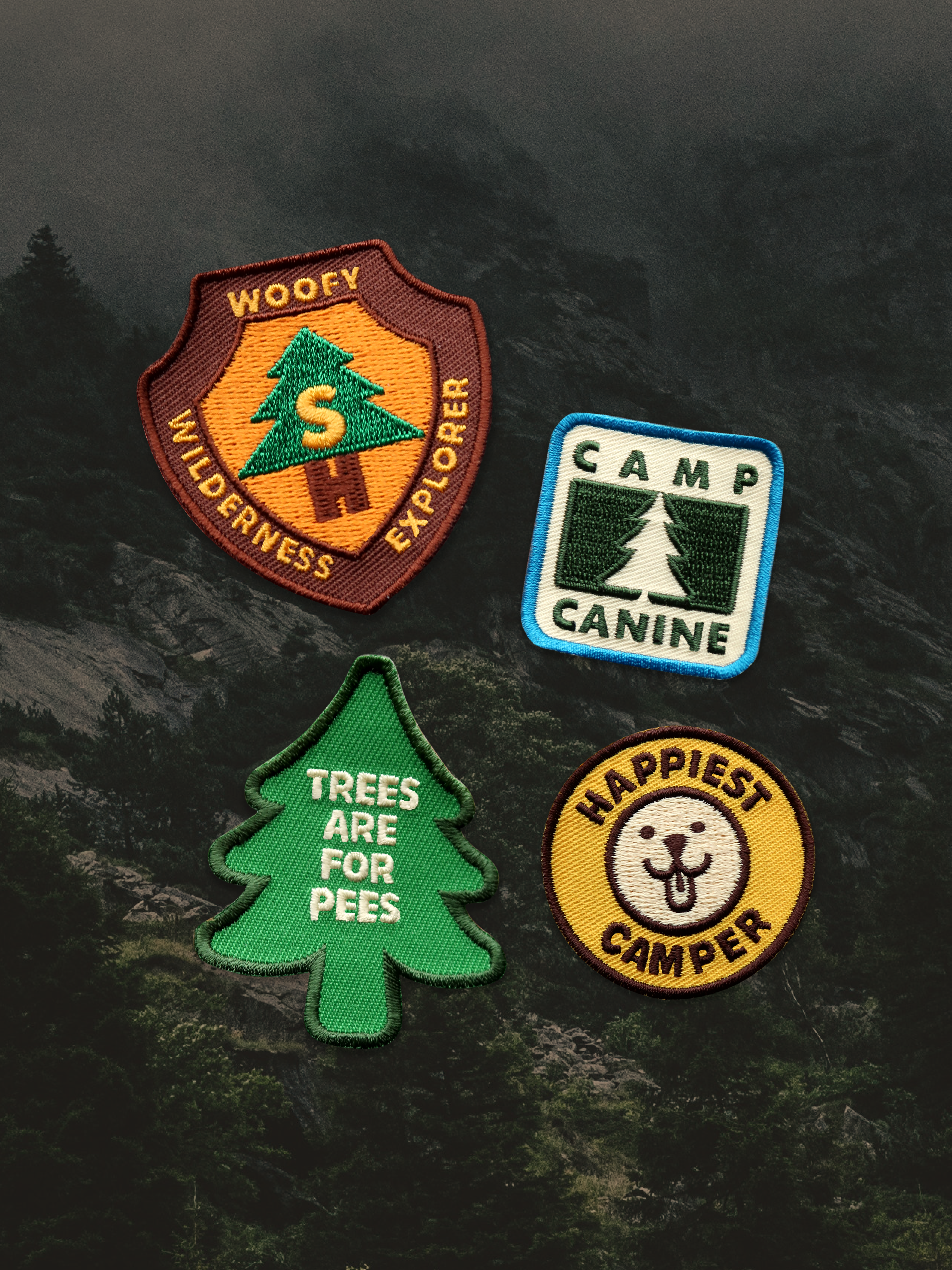 Camp Canine Iron-on Patch