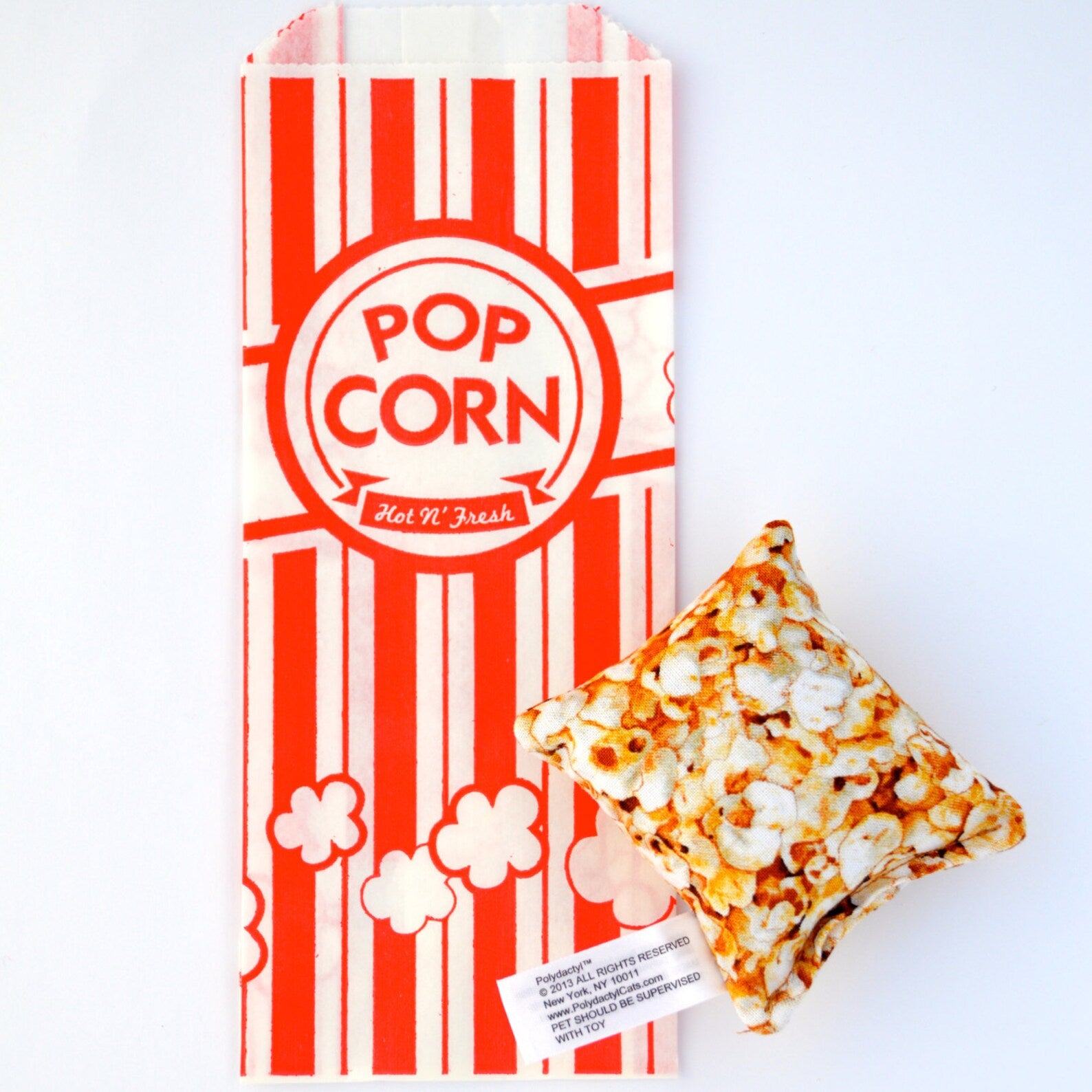 Popcorn Square Cat Toy