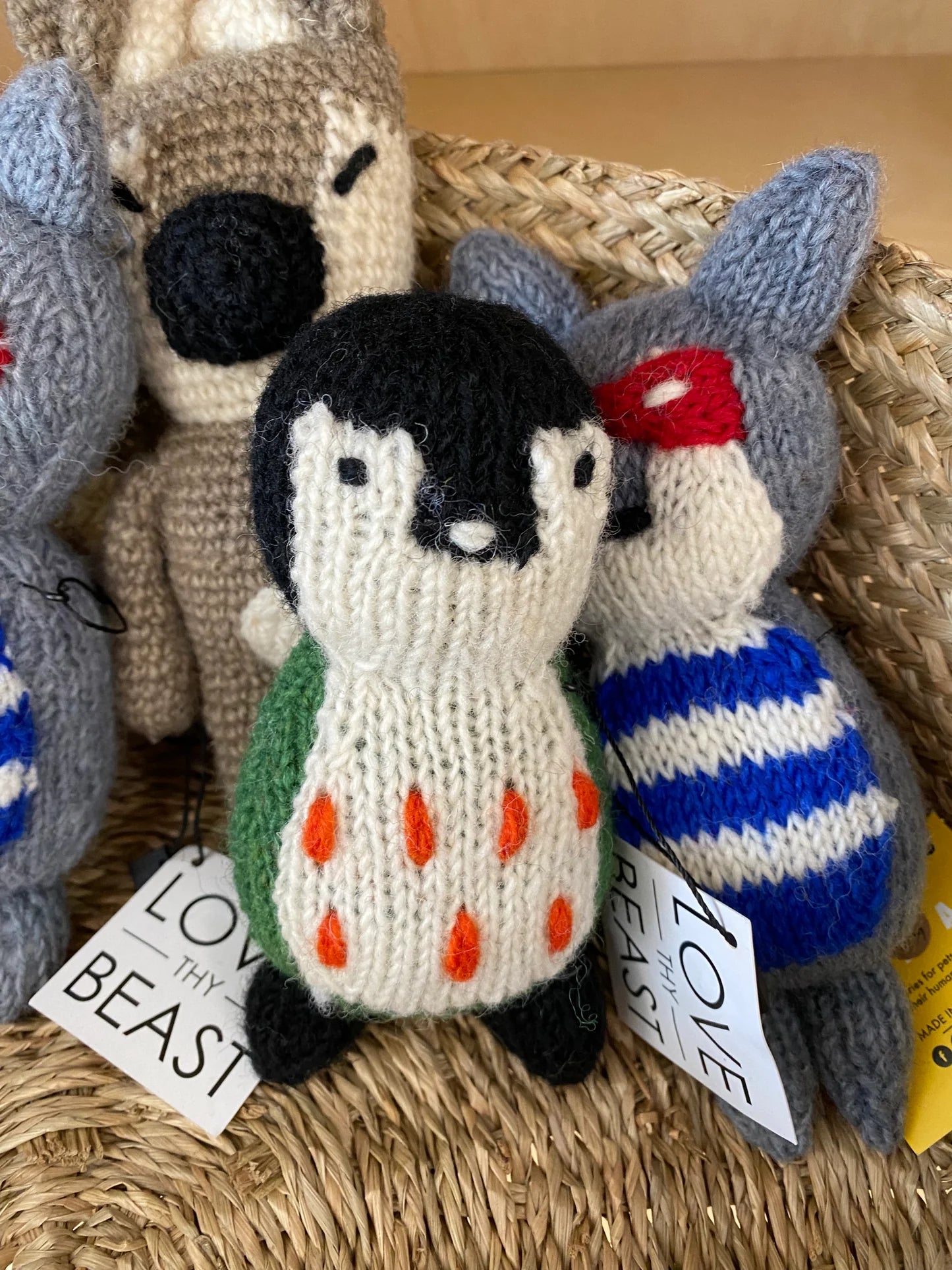 Penguin Knit Toy