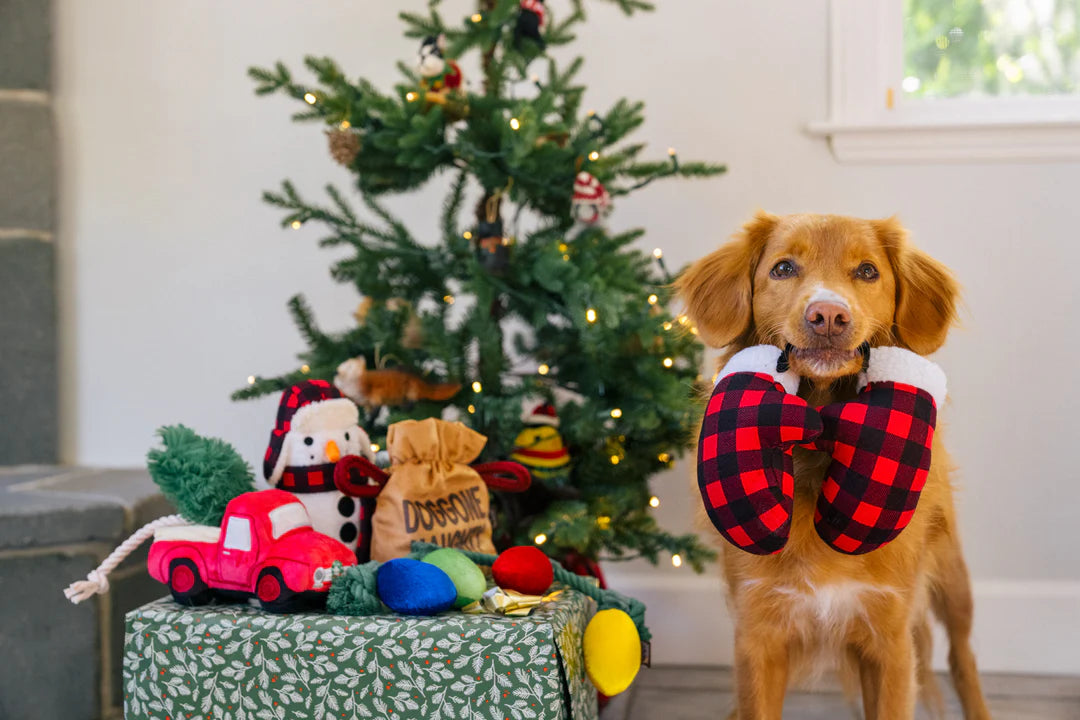 Home for the Holidays Paw Warmers Toy