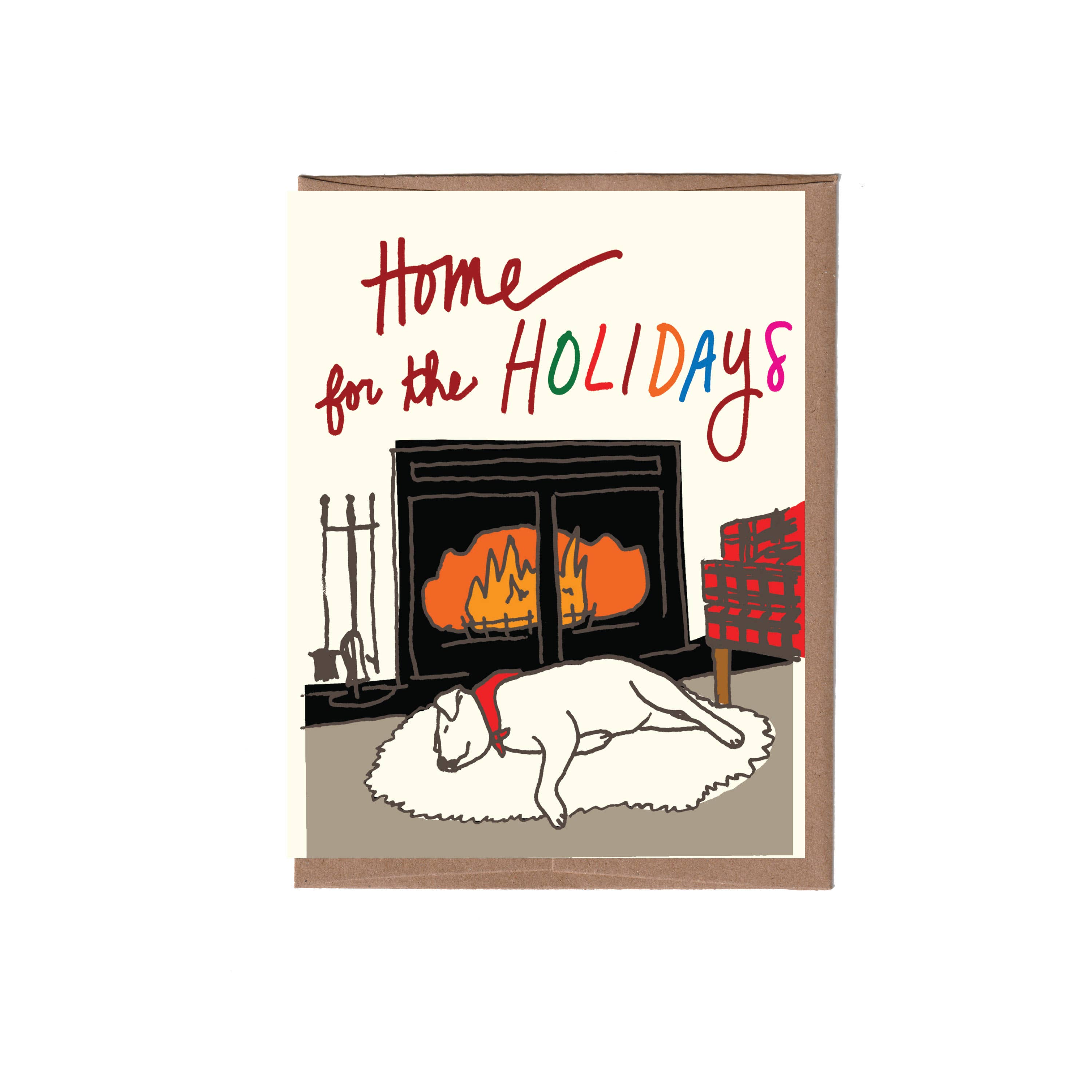 Home for the Holidays Christmas Greeting Card