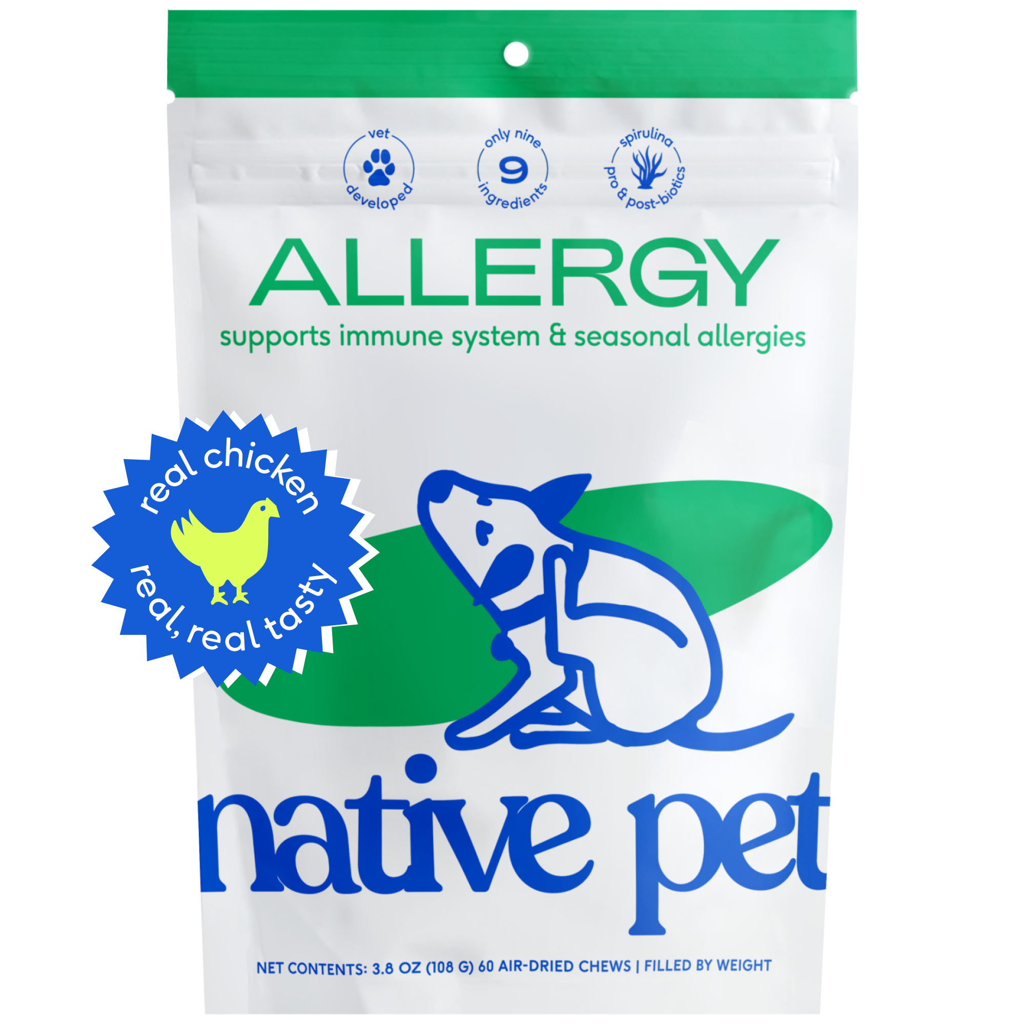 Allergy Air-Dried Chicken Chews