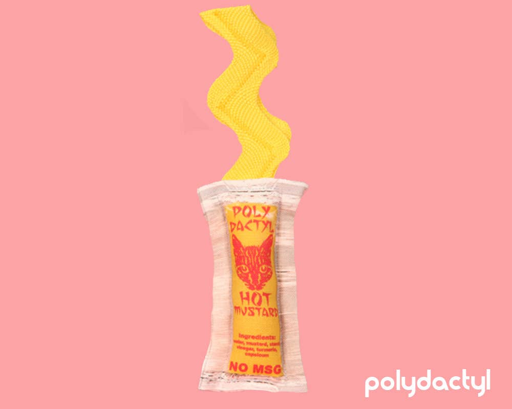 Chinese Takeout Sauce Packet Catnip Toy