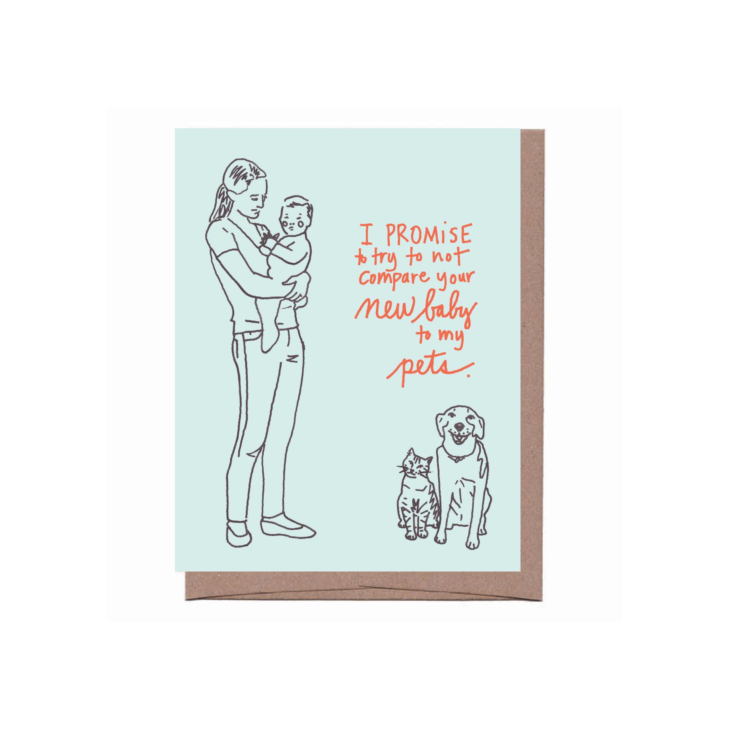 New Baby Promise Greeting Card