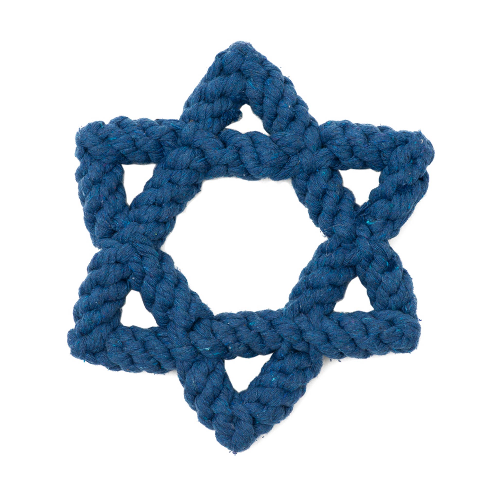 Star of David Rope Dog Toy