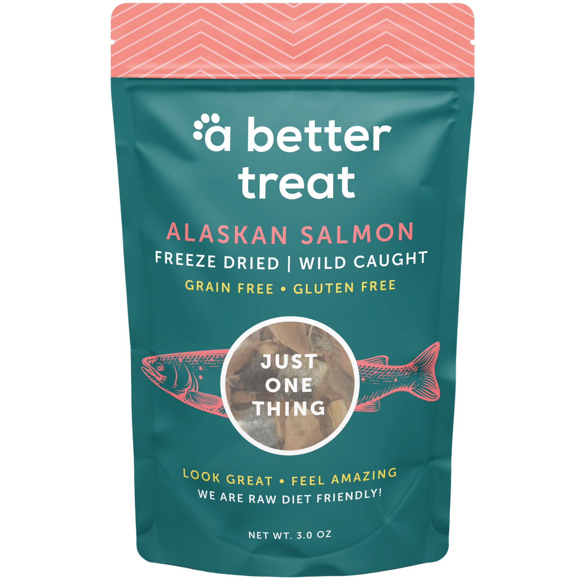 Freeze Dried Wild Caught Salmon Dog and Cat Treats