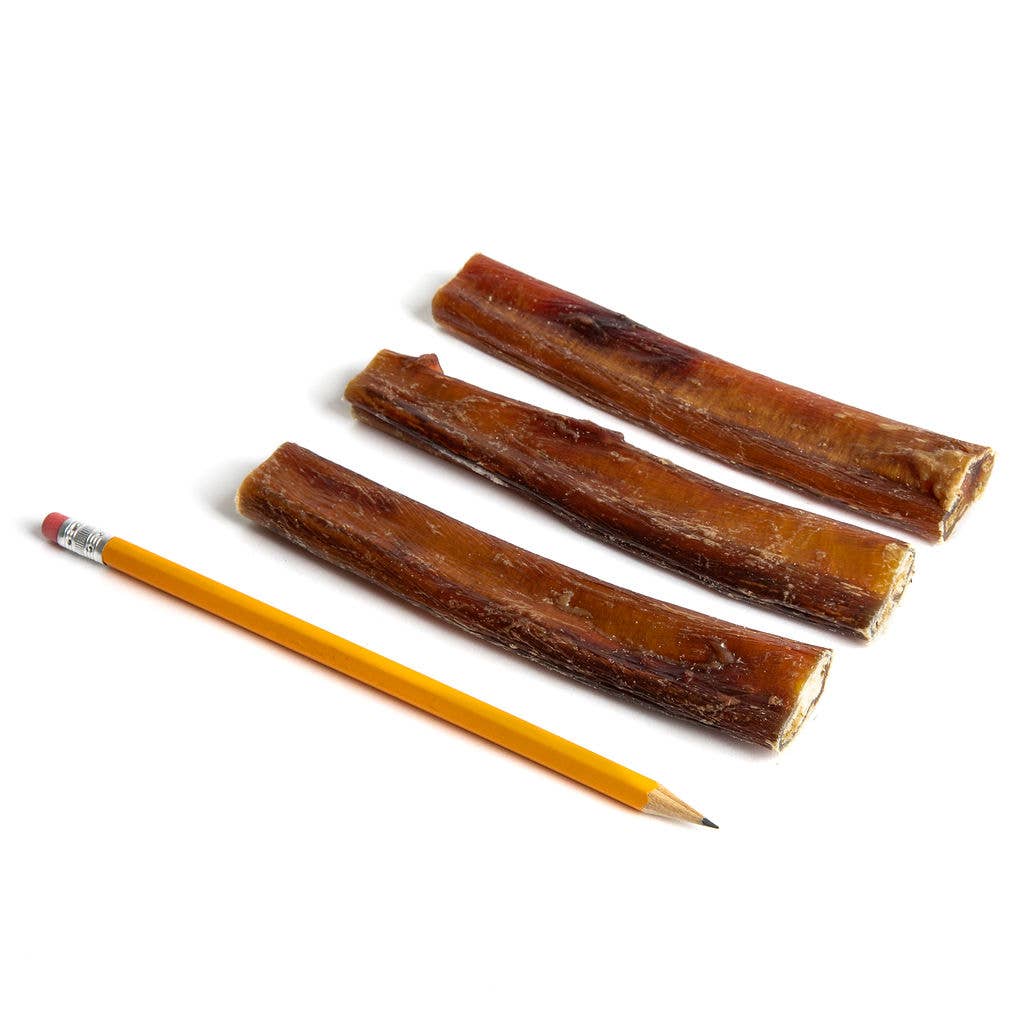 Straight Bully Sticks - 6" Thick - Very Low Odor