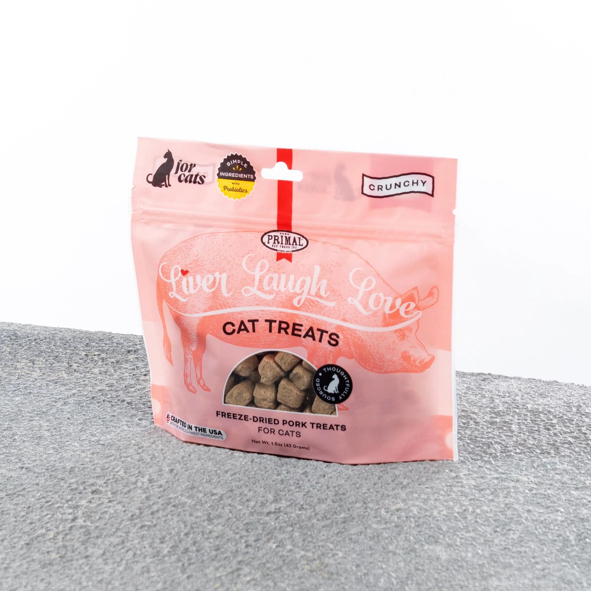 Liver, Laugh, Love Pork Cat Treats