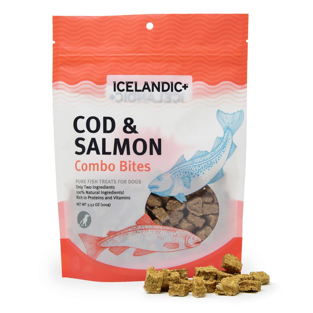 Cod & Salmon Combo Bites Fish Dog Treats